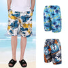 Beach Trunks Casual Mens Swim Quick Dry Printed Beach Shorts, Size: XL(Coconut Tree)
