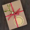 Kraft Paper Flower Plant Sticker Gift Packaging Decoration Sticker, Size: 5.0cm(B-91-50)