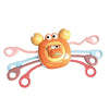 Baby Puzzle Fun Finger Pumping Toys Enlightenment Early Teaching Toys, Style: Cartoon Crab (Orange)