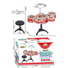 Children Simulation Shelf Drum Jazz Drum With Chair Set