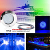 Ship / Yacht 10-30V 90LEDs Waterproof Stainless Steel Underwater Light (Blue Light)