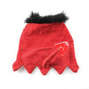 Shiny Red Devil Dog/Cat Costume Cloak, Size M - Halloween