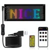 7x17.3cm16 x 32 LEDs) Car Flexible Display Advertising Screen APP Bluetooth Smart Screen