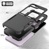 For Samsung Galaxy Z Flip6 5G 2 in 1 PC + TPU Phone Case(Black)
