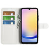 For Samsung Galaxy A26 5G Litchi Texture Horizontal Flip Leather Phone Case with Holder(White)