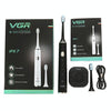 VGR V-809 IPX7 USB Sonic Electric Toothbrush with Memory Function(Black)