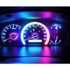 10 PCS 0.4W B8.5 Wedge Instrument Panel COB LED Light Dashboard Gauge Cluster Indicator Lamp Bulb (White Light)