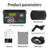OBD2 HUD Head-Up Display GPS Speedometer + Navigation