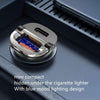 Hidden Car Fast Charge One Drag Two Cigarette Conversion Plug(PD+QC)