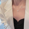 Ladies Light Luxury Bowknot Necklace Clavicle Chain, Specification:XL1685