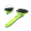 Pet Hair Removal Comb - Dog & Cat Grooming Brush - Self Cleaning