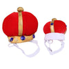 Red Velvet Pet Crown, Large | Dogs & Cats | Adjustable
