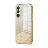 For Samsung Galaxy A26 Gradient Glitter Powder Electroplated Phone Case(Gold)