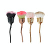 Rose Flower Makeup Brush Loose Powder Brush Beauty Tools(Red Head Rose)