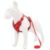 Reflective Dog Harness Vest, Breathable Mesh, Red, Large