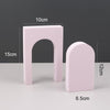 Cuboid Door Combo Kits Geometric Cube Solid Color Photography Photo Background Table Shooting Foam Props (Pink)