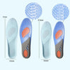 TPE GEL Sports Insole Shock-absorbing Sweat-absorbing Running Insole, Size: Male 41-46