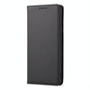 For Samsung Galaxy S9+ Strong Magnetism Liquid Feel Horizontal Flip Leather Case with Holder & Card Slots & Wallet(Black)