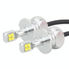 2 PCS  H3 40W 800 LM 6000K 8 CREE LEDs Car Fog Lights, DC 12V(White Light)