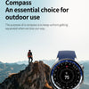 HD Watch X 1.43 inch IP68 BT5.3 Sport Smart Watch, Support Bluetooth Call / Sleep / Blood Oxygen / Heart Rate / Blood Pressure Health Monitor(Black Leather + Black Silicone Strap)