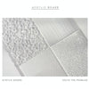 3 PCS 10 x 10cm Acrylic Texture Background Board Photo Props Background Decorative Geometric Ornaments(Pinstripe)