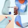 TPE GEL Sports Insole Shock-absorbing Sweat-absorbing Running Insole, Size: Male 41-46