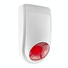 90dB Wired Outdoor Siren with Blue Flashing Light (12V DC, PA-100)