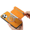 For Redmi K70 / K70 Pro 5G Retro MagSafe Zipper Wallet Card Bag Back Phone Case(Yellow)