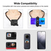 PULUZ Lazy Adjustable Neck Bracket for GoPro Action Camera Smartphones (Black)