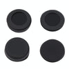 8pcs /Set For PS5 / PS4 Silicone Joystick Cap Booster Cap Gamepad Rocker Protective Case(Black)
