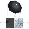 Motorcycle Waterproof Sunshade Umbrella Mobile Phone Navigation Bracket(Handlebar)