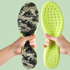 Camouflage Memory Foam Sport Insoles Breathable Sweatproof Shoes Sole Cushion, Size: 37-38