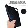 For iPad 10th Gen 10.9 2022 TPU Leather Back Tablet Case with Wristband(Dark Blue)