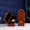 Single Piano Finish Red Wine Box Wooden Packing Case Wine Gift Box With Tools(Rosewood)