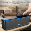 ZEALOT S7 Portable Smart Touch Stereo Bluetooth Speaker with Built-in Mic, Support Hands-Free Call & TF Card & AUX (Black)