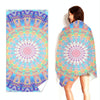 Double-Faced Velvet Quick-Drying Beach Towel Printed Microfiber Beach Swimming Towel, Size: 160 x 80cm(Phoenix)