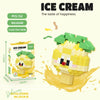 Mekansm K240 Micro-particle Ice-cream Series Childhood Jigsaw Toys Building Blocks Ornament Child Gift