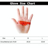 JUNGLE LEOPARD Outdoor Sports Mountaineering Full Finger Gloves Mesh Touch Screen Anti-Skid Gloves, Size: L(Red+Black)