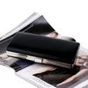 Women Fashion Banquet Party Square Handbag Single Shoulder Crossbody Bag (Black)