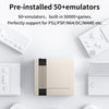 Super Console X Cube Wired Retro TV Video Game Console Built-in 50+ Emulators,EU Plug 64G 33000+Games 4 Handles