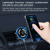 M68 15W Magnetic Wireless Charging Car Holder(Dark Grey)