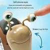 Children Electrical Crawling Snail Toys Sound And Light Projection Snail Fun Toys(Green)