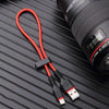 IVON CA81 8 Pin Fast Charging Data Cable, Length: 33cm (Red)