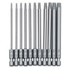 11pcs / Set 100mm Plum Blossom Hollow Bit Multifunctional Peeling Bit Set