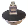 20cmTwo-Way Turntable Display Stand Video Shooting Props Turntable(White Bottom Black Velvet)