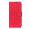 For Asus ROG Phone 8 KHAZNEH Retro Texture Flip Leather Phone Case(Red)