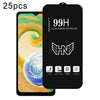 For Samsung Galaxy A04s 25pcs High Aluminum Large Arc Full Screen Tempered Glass Film