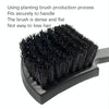 Tire Carpet Cleaning Brush Foot Pad Upholstery Brush(Black)