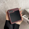 For Samsung Galaxy Z Flip6 5G Carbon Fiber PC MagSafe Phone Case(Black)