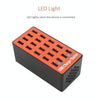 WLX-A5 90W 20 Ports USB Automatic Allocation Smart Charging Station with Indicator Light(EU Plug)